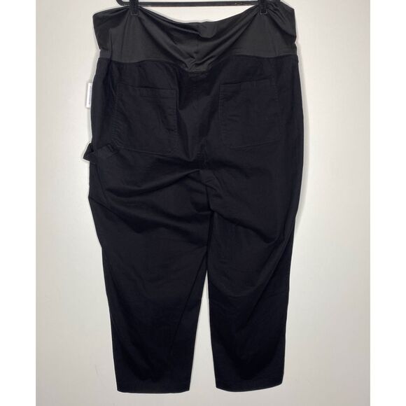 New Old Navy Maternity Rollover-Waist Utility Pants Women's Plus Size XXL - Picture 2 of 7